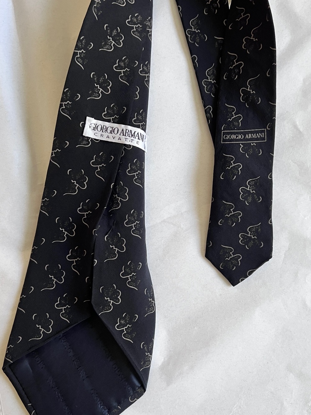Vintage Giorgio Armani Silk Men’s Necktie.